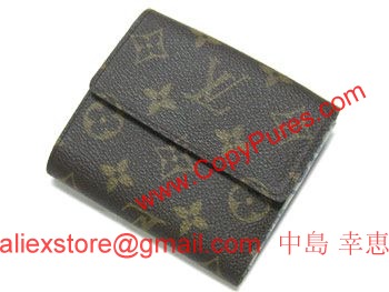 LOUIS VUITTON　ルイヴィトン　モノグラム・フルリ　LV　フラワー・モチーフ　ヴィオレ　Wホック財布　ポルトフォイユ・エリーズ　M60236